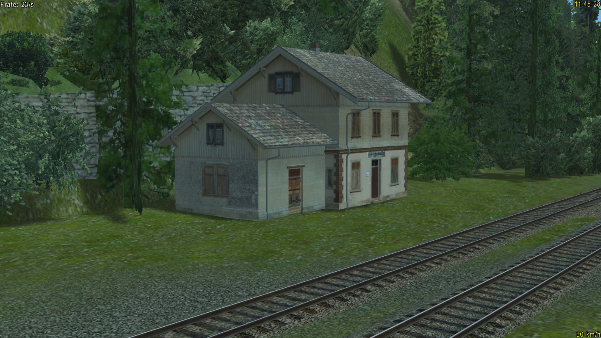 stillgelegter Bahnhof